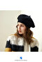 Vintage Woolen Winter Lady Beret - 6