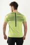 Slimfit Men's Crew Neck Neon Yellow T-Shirt - 2