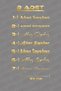 2 Pieces 20 Cm Gold Butterfly Glass 2 Pieces Name and Surname Lettering Foil Cut