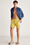 Isola Men's Lined 3-Pocket Yellow Sea Shorts with Water Repellent Fabric