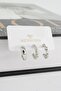 Women's 3-piece earrings