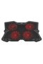 INC-3480 Butterfly Design 4x Fan, 2x USB, 17,3" Gaming Notebook Soğutucu - 3