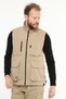Multi-Pocket Hunter Camper Outdoor Vest Rio Model Beige Men - 5