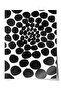 Black and White Abstract Themed Wall Poster, Modern Frameless Poster - Bedroom, Living Room Wall Decor