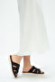 Women's Leather Flat Slippers 824 35-456 Bn Trlk Y23