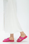 Women's Genuine Leather Flat Slippers 878 235 Bn Trlk Y23