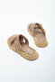 Women's Genuine Leather Flat Slippers 878 235 Bn Trlk Y23 - 6