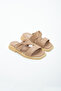 Women's Genuine Leather Flat Slippers 878 235 Bn Trlk Y23 - 4