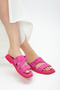 Women's Genuine Leather Flat Slippers 878 235 Bn Trlk Y23 - 2