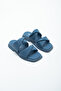 Women's Genuine Leather Flat Slippers 878 217 Bn Trlk Y23 - 5