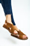 Women's Vegan Flat Sandals 838 44205 Bn Sndlt Y23 - 5