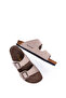Two Buckle Men's - Unisex Women's Men's Arizona Beige Slippers Summer Orthopedic - 5