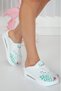 Rabbit Patterned Wedge Heeled Orthopedic Hospital Nurse Women's Slippers 428