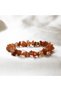 Red Agate Jewelled Bracelet - Stylish and Comfortable