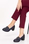 Women's Genuine Leather Comfortable Heeled Shoes Anl.7082 - 8