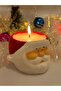 Christmas New Year Gift Santa Claus Candle Holder Candle - 2
