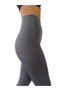 Women's High Waist Recovery Ribbed Ribbed Fleece Inside Leggings - 4