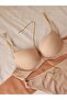 Basic Honeycomb Pattern Light Support Bra Set