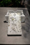 Zodiac Series Concrete Ashtray Aquarius Aquarius (Gold Leafed)