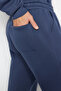Soluk Indigo Regular Kesim Kapüşonlu Sıcak Tutan Sweatshirt Eşofman Takım TMNAW24EM00002 - 6
