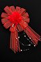 Red Bundle Ornament, Bride Groom Dowry Wedding Engagement Convoy Bride Car Circumcision Henna Ornament 5 Pieces - 5