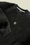 Eazy Basic Oversize Unisex Vintage Pattern Crew Neck Thick Sweatshirt - 3