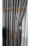 Panel Background Curtain Smoked Gray Gold Striped Wheat Detailed Single Wing Closely Pleated Jacquard Semi-Glossy