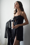 SATIN MINI BABYDOLL