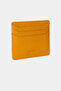 3633 Genuine Leather Super Thin Women Men Card Holder Yellow - 2