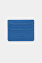 3633 Genuine Leather Super Thin Women's Men's Card Holder Blue