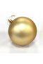 Christmas Ball, Gold - Pack of 6, 8 cm - 3