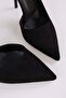 Women's Massy Black Suede Stiletto - 3