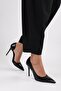 Women's Massy Black Crocodile Stiletto - 2