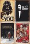 The Most Watched 24 Legend Cult Cinema Film Retro Vintage Wood Poster Set. 24 Pieces Set - 2