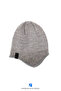 Winter, Plain Beret with Ear Protection and Fleece Inside for Women and Men - 4