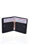 23843 Genuine Leather Unisex Wallet Black - 4