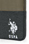 BASE. Polo Assn. 23696 Unisex Briefcase with Laptop Compartment GREEN - 3