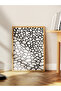 Black and White Abstract Themed Wall Poster, Modern Frameless Poster - Bedroom, Living Room Wall Decor - 2