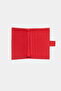 3803 Genuine Real Leather Women's Men's Wallet Red - 2