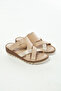 Women's Genuine Leather Flat Slippers 885 012 Bn Trlk Y23 - 7