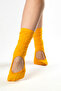 Caldo Yellow Pilates And Yoga Socks