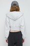 Zippered Hooded Sweatshirt - 5