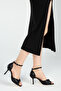 Women's Genuine Leather Heeled Sandals 923 580 Bn Sndlt Y23 - 3