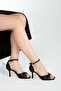 Women's Genuine Leather Heeled Sandals 923 580 Bn Sndlt Y23 - 4