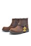 Genuine Leather Boy's Fur Lined Boots - 2