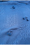 Patchwork Desenli Battaniye-Lacivert - 3