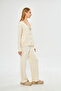 Pearl Embroidered Knitwear Bottom and Top Set - 6