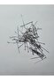 3 cm Short Size 100 Pieces Ring Steel Bulk Needle Russian Bulk Needle Aesthetic Headless Bulk Needle - 3