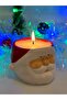 Christmas New Year Gift Santa Claus Candle Holder Candle - 8