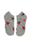 Unisex Happy Gray Tom Colorful Booties Socks - 2